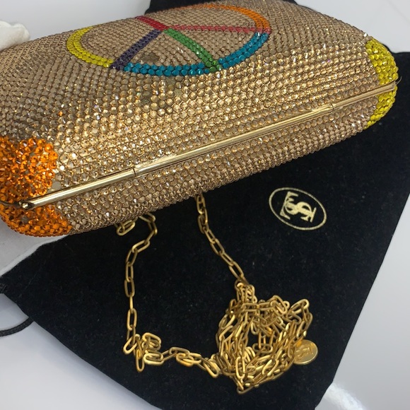 Sylvia Toledano Peace Please Box Clutch - Picture 8 of 9